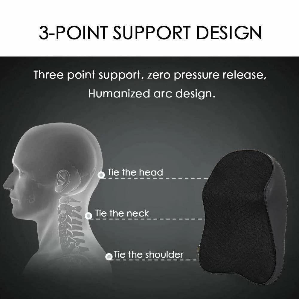 Support Neck Pillow for Car & Office Chair | Ergonomic Comfort for Neck & Back