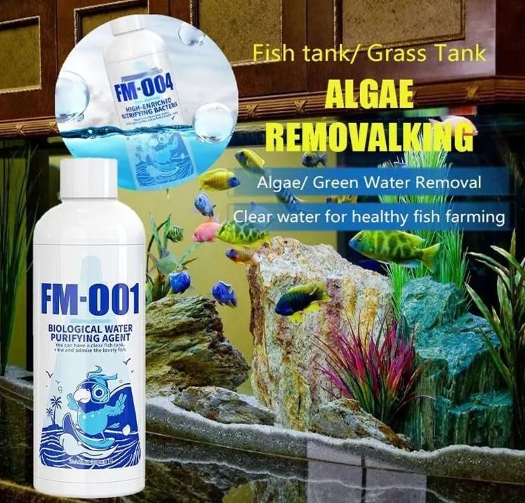 Fish Tank Water Purifier & Algae Remover - 100ML for Clear, Healthy Aquarium (Pack of 1)