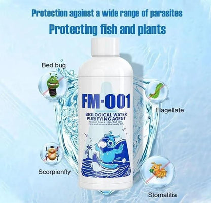 Fish Tank Water Purifier & Algae Remover - 100ML for Clear, Healthy Aquarium (Pack of 1)